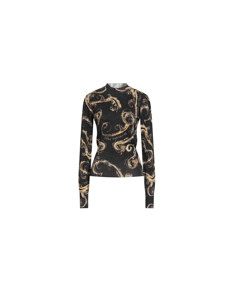 Versace Jeans STRICKWAREN - Pulloverauf YOOX.COM Schwarz