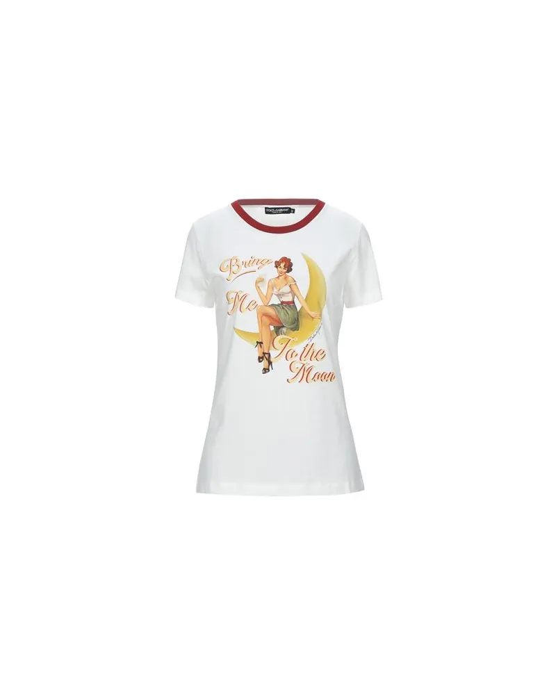 Dolce & Gabbana TOPS - T-shirtsauf YOOX.COM Weiß