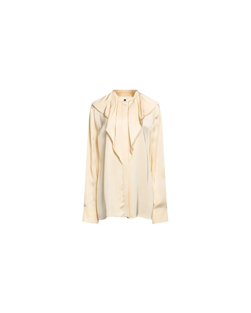 Jil Sander TOPS - Hemdenauf YOOX.COM Cremeweiß