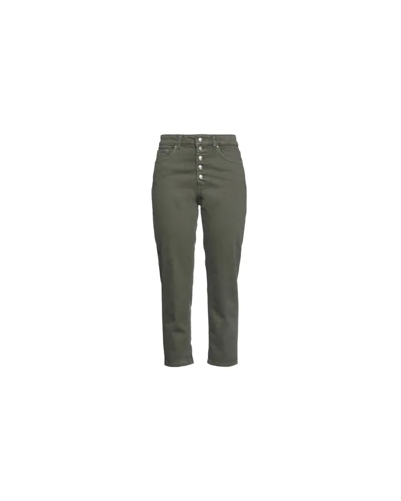 Dondup HOSEN & RÖCKE - Jeanshosenauf YOOX.COM Militärgrün