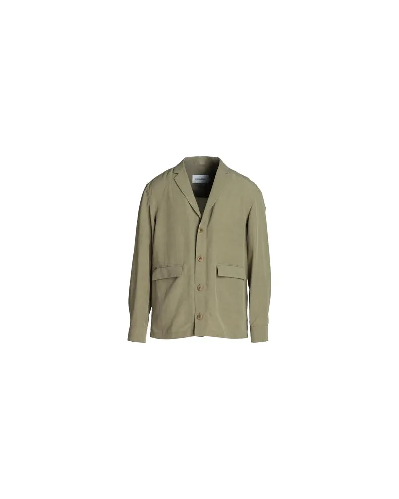 Calvin Klein ANZÜGE und CO-ORDS - Blazersauf YOOX.COM Militärgrün