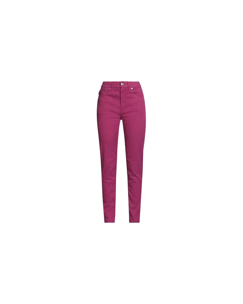 120% Lino HOSEN & RÖCKE - Jeanshosenauf YOOX.COM Fuchsia