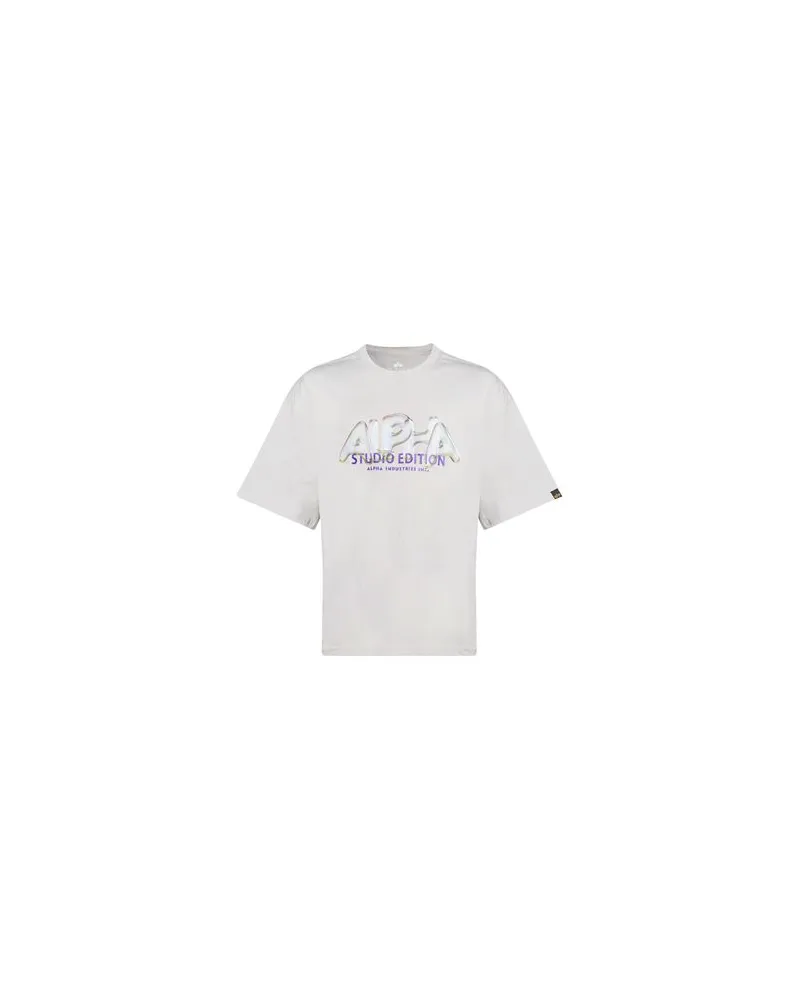 Alpha Industries TOPS - T-shirtsauf YOOX.COM Hellgrau