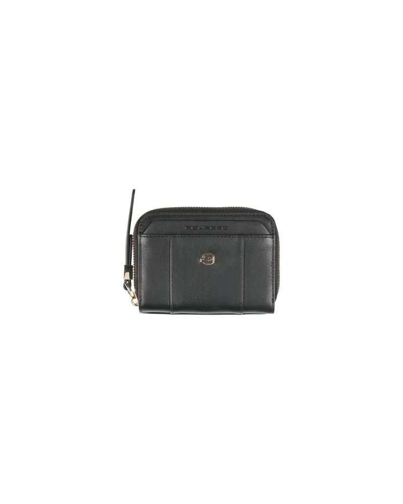 Piquadro Kleinlederwaren - Brieftaschenauf YOOX.COM Schwarz