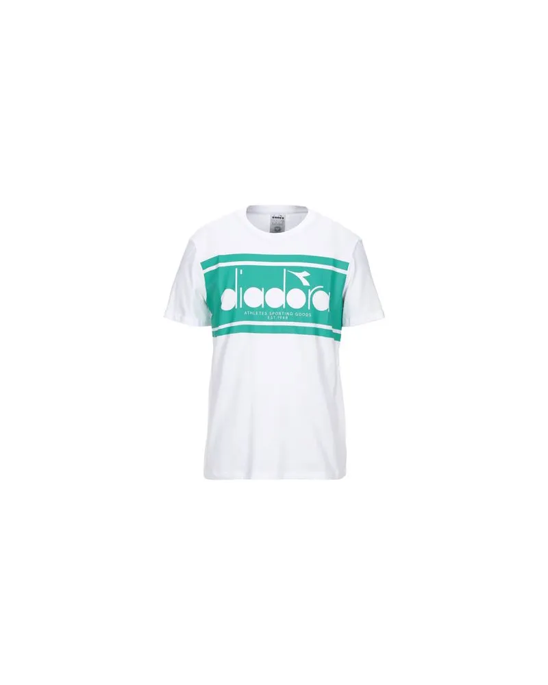 Diadora TOPS - T-shirtsauf YOOX.COM Weiß