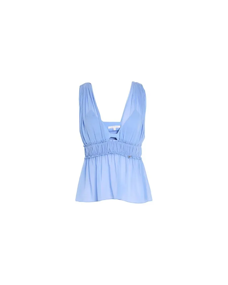 Patrizia Pepe TOPS - Topsauf YOOX.COM Azurblau