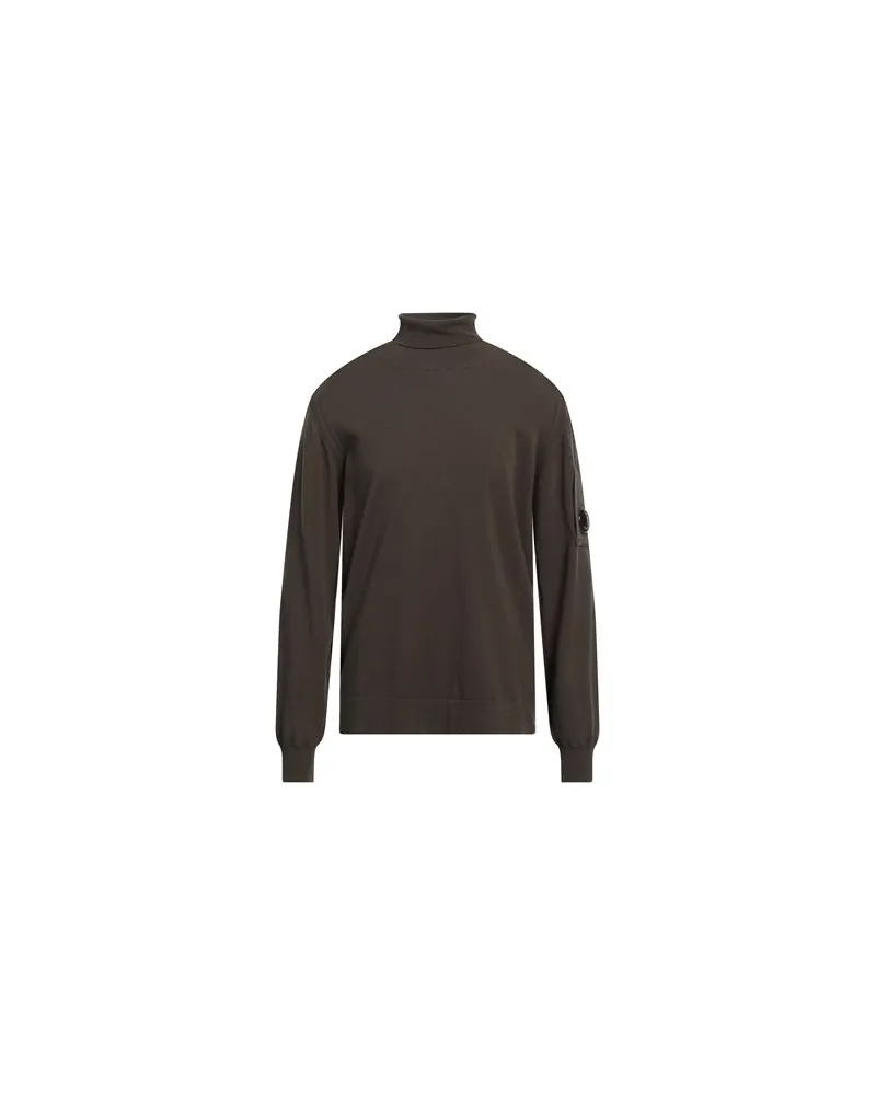 C.P. Company STRICKWAREN - Rollkragenpulloverauf YOOX.COM Militärgrün