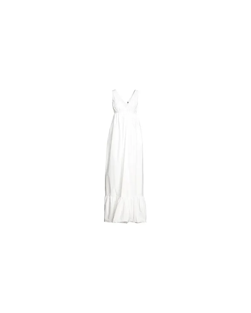 Manila Grace KLEIDER - Maxi-Kleiderauf YOOX.COM Weiß