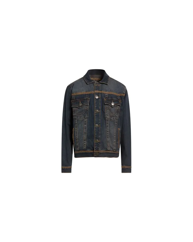 True Religion JACKEN & MÄNTEL - Jeansjacken/Mäntelauf YOOX.COM Blau