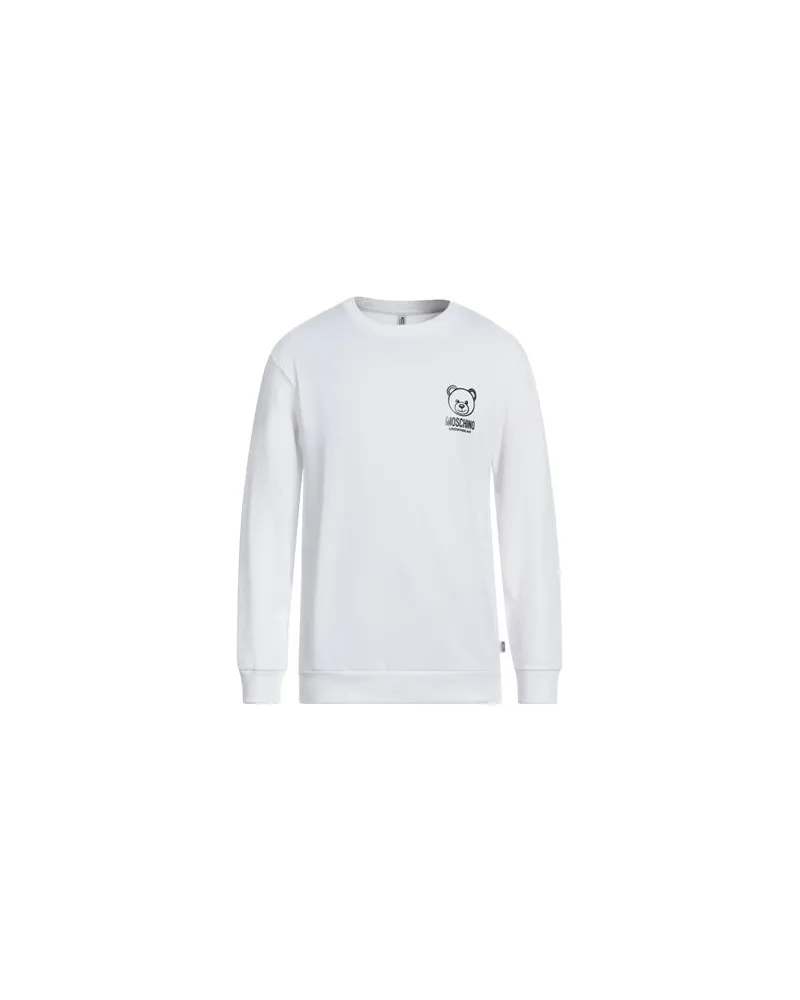 Moschino TOPS - Sweatshirtsauf YOOX.COM Weiß