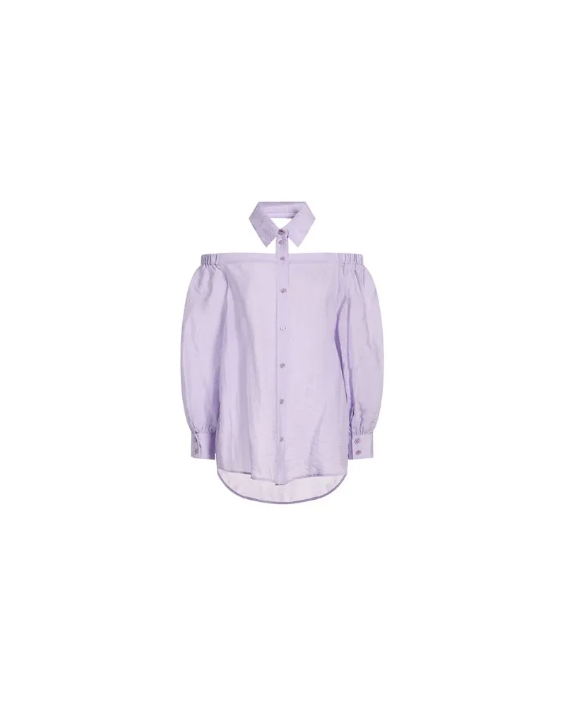 Patrizia Pepe TOPS - Hemdenauf YOOX.COM Lila