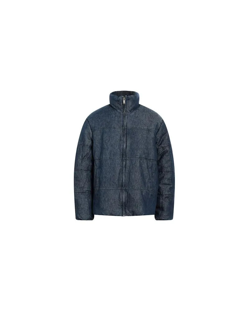 Guess JACKEN & MÄNTEL - Pufferjacken & Daunenjackenauf YOOX.COM Blau