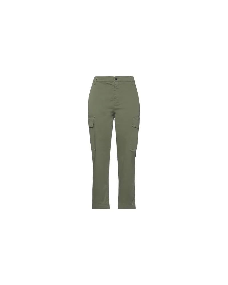 Dondup HOSEN & RÖCKE - Hosenauf YOOX.COM Militärgrün