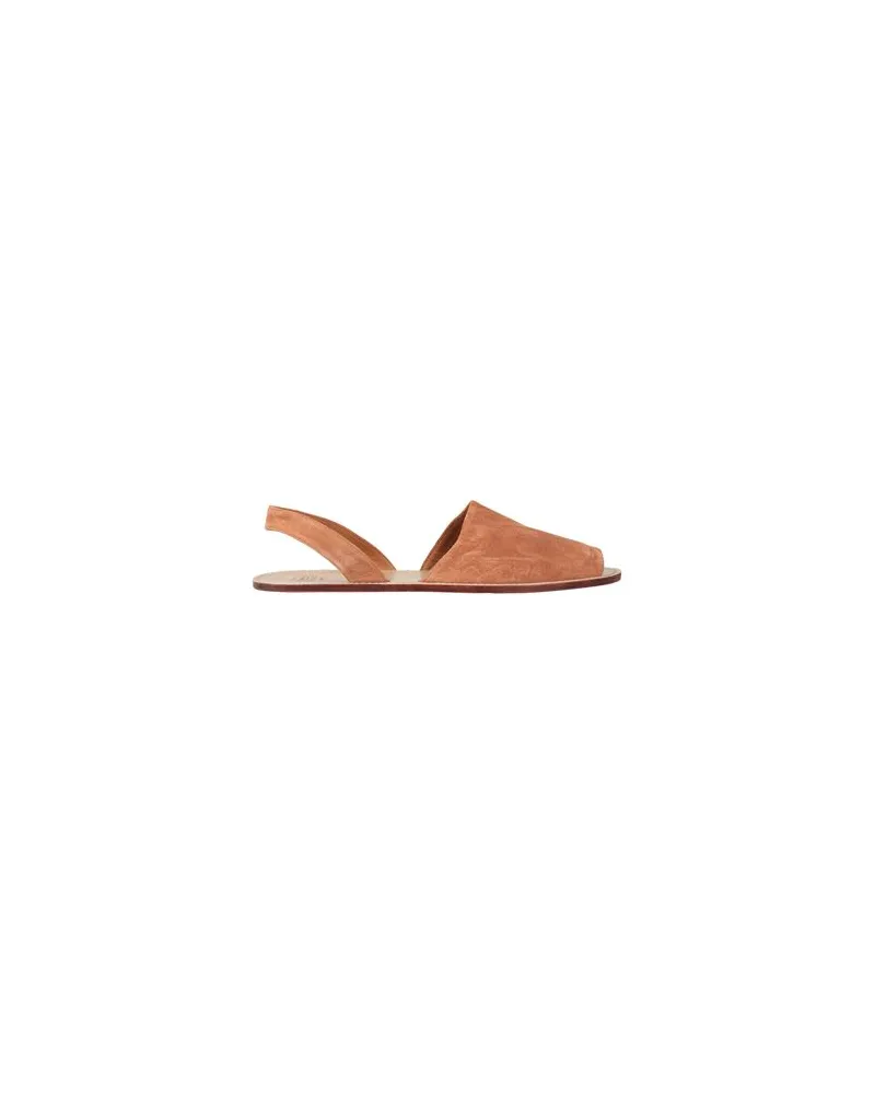 AGNONA SCHUHE - Sandalenauf YOOX.COM Kamel