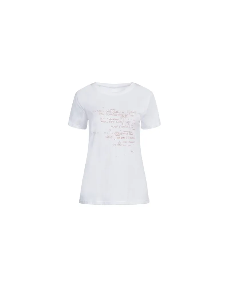 Armani Exchange TOPS - T-shirtsauf YOOX.COM Weiß