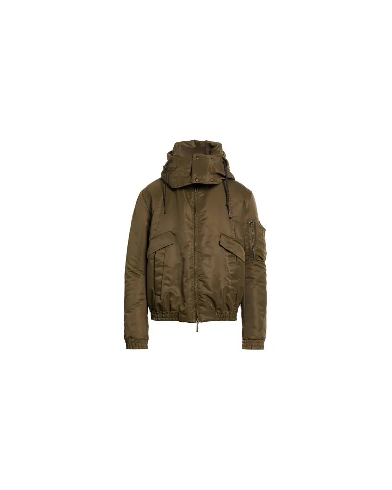Masnada JACKEN & MÄNTEL - Pufferjacken & Daunenjackenauf YOOX.COM Militärgrün
