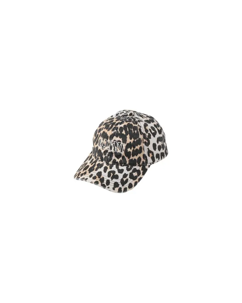 Ganni ACCESSOIRES - Mützen & Hüteauf YOOX.COM Beige