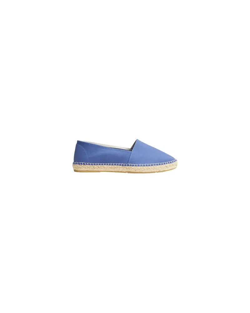 8 by Yoox ROUND TOE ESPADRILLES   - SCHUHE - Espadrillesauf YOOX.COM Blau