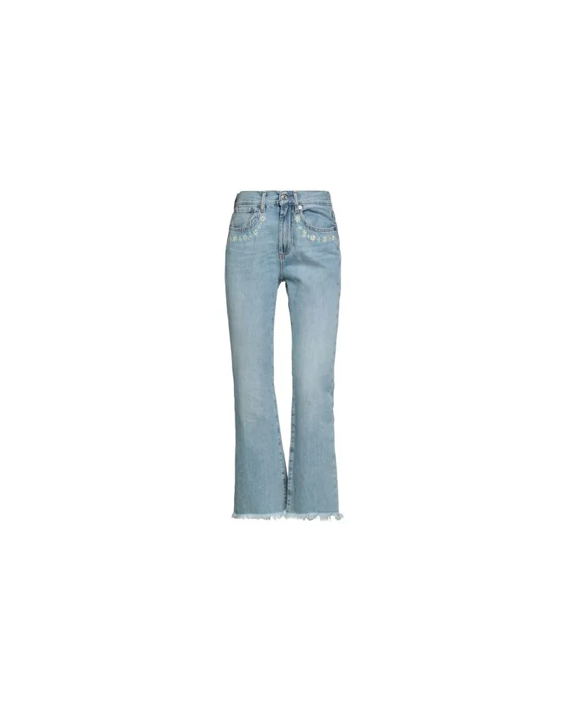 Roy Roger's HOSEN & RÖCKE - Jeanshosenauf YOOX.COM Blau
