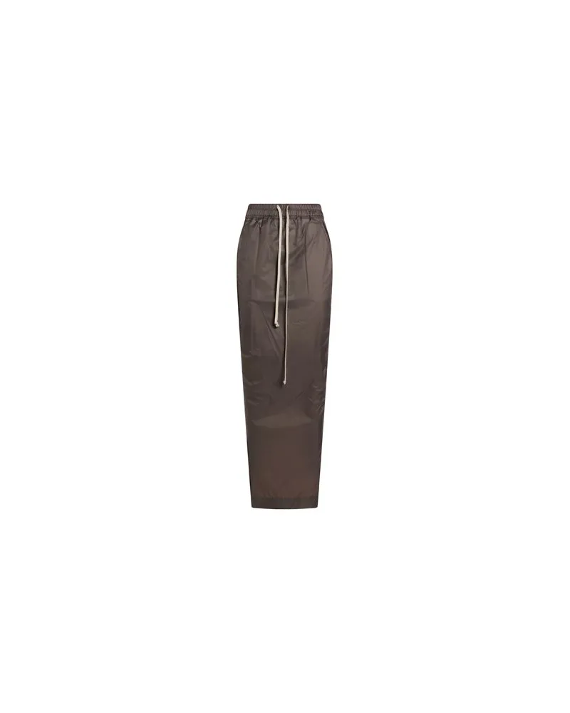 DRKSHDW by Rick Owens HOSEN & RÖCKE - Maxi-Röckeauf YOOX.COM Maulwurfsgrau
