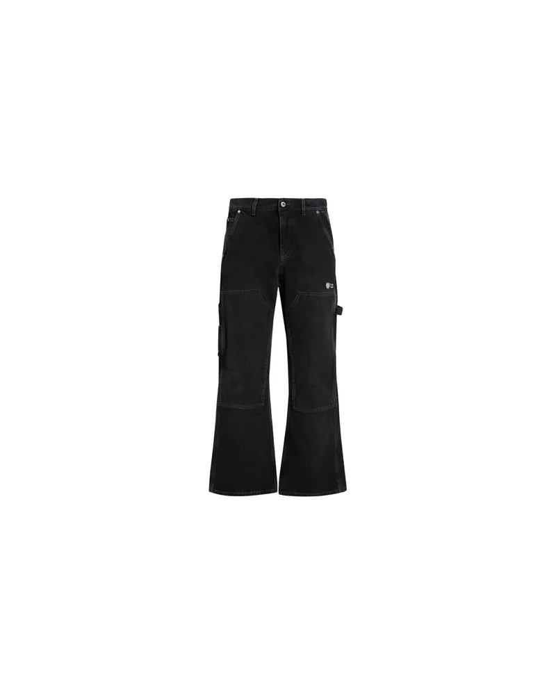 OFF-WHITE HOSEN & RÖCKE - Jeanshosenauf YOOX.COM Braungrau