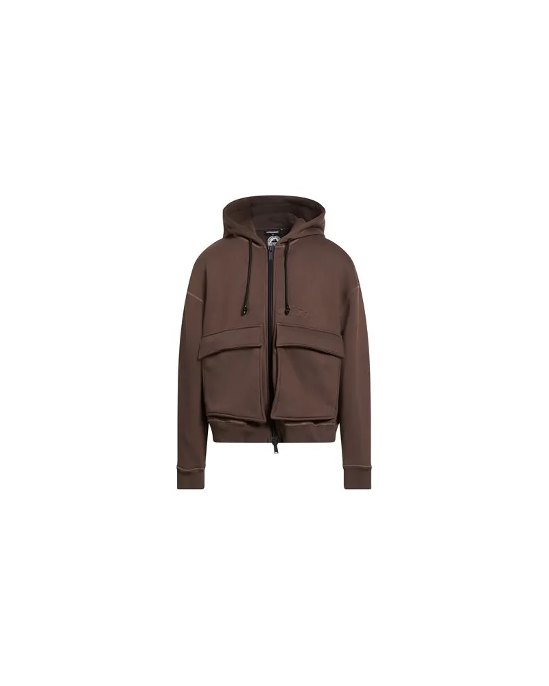 Dsquared2 ICON - TOPS - Sweatshirtsauf YOOX.COM Braun