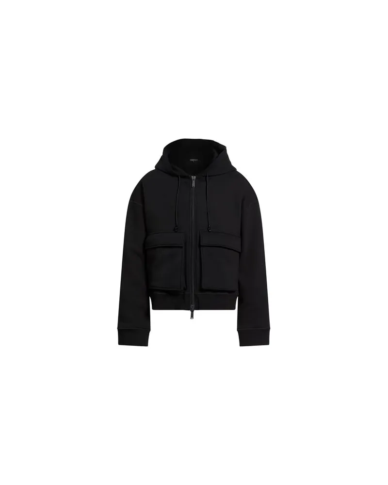 Dsquared2 ICON - TOPS - Sweatshirtsauf YOOX.COM Schwarz