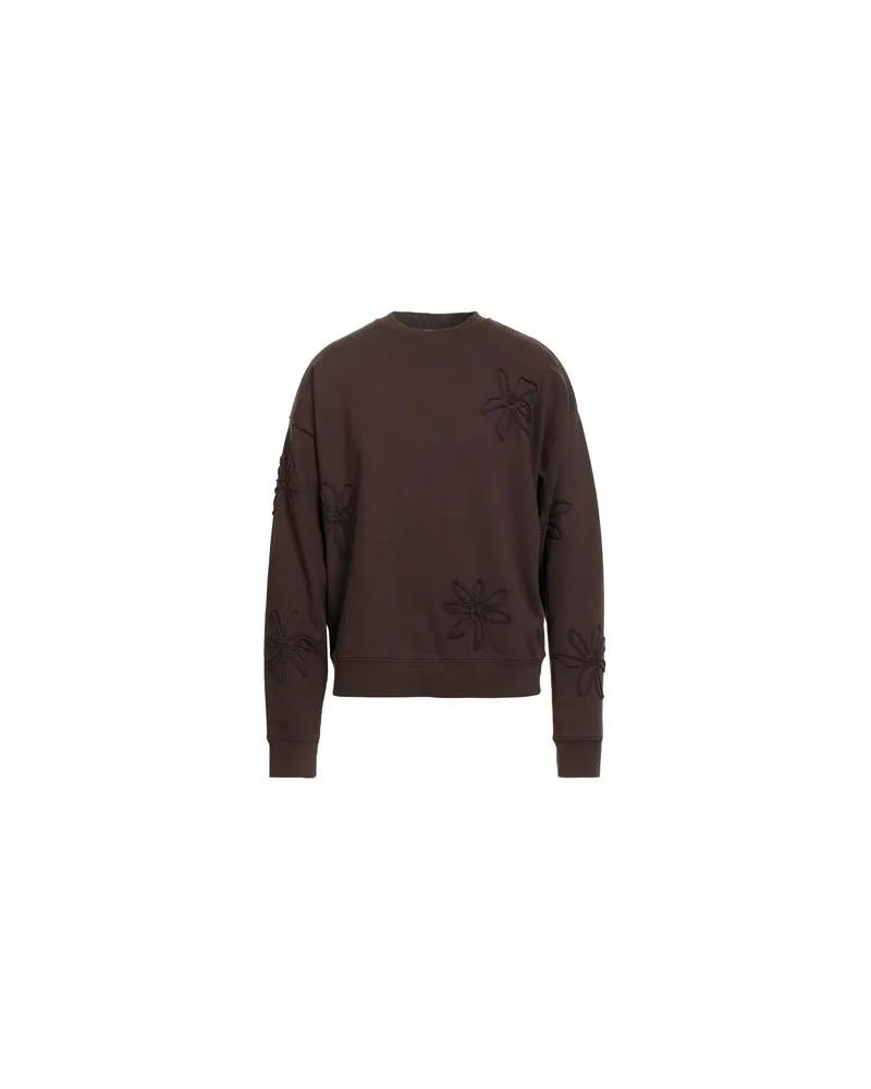 Sandro TOPS - Sweatshirtsauf YOOX.COM Schokobraun
