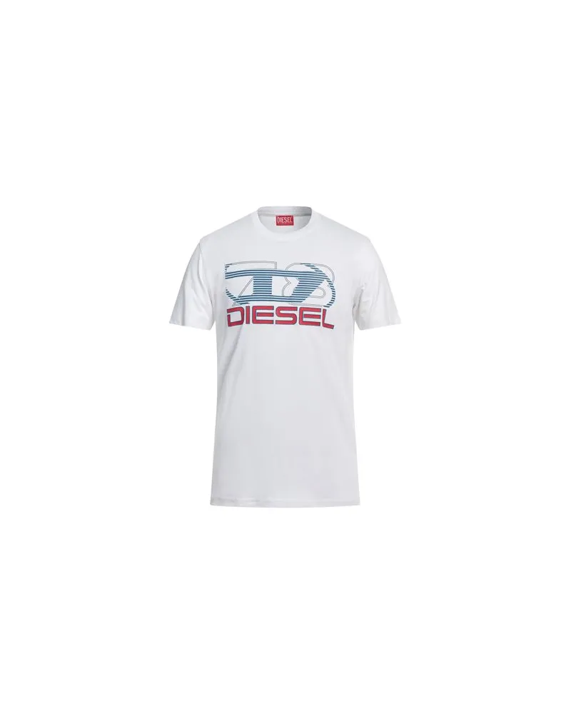 Diesel TOPS - T-shirtsauf YOOX.COM Weiß