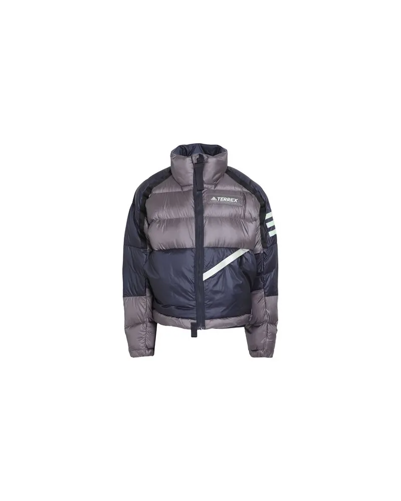 adidas W Utilit Down J - JACKEN & MÄNTEL - Pufferjacken & Daunenjackenauf YOOX.COM Grau