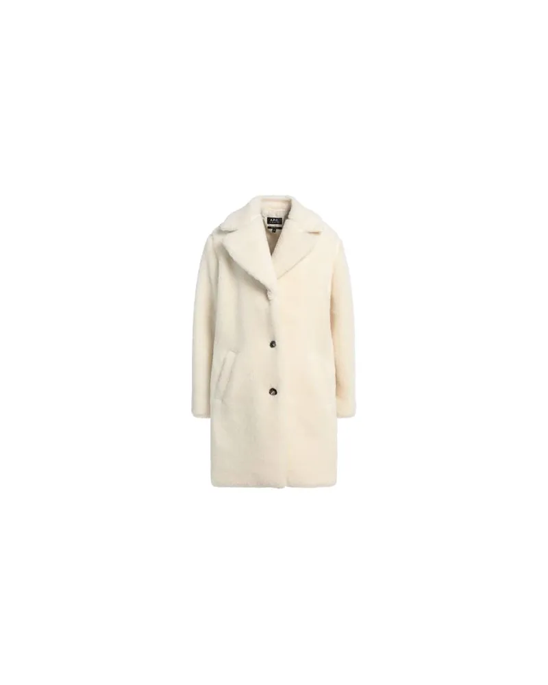 A.P.C. JACKEN & MÄNTEL - Mäntelauf YOOX.COM Elfenbein