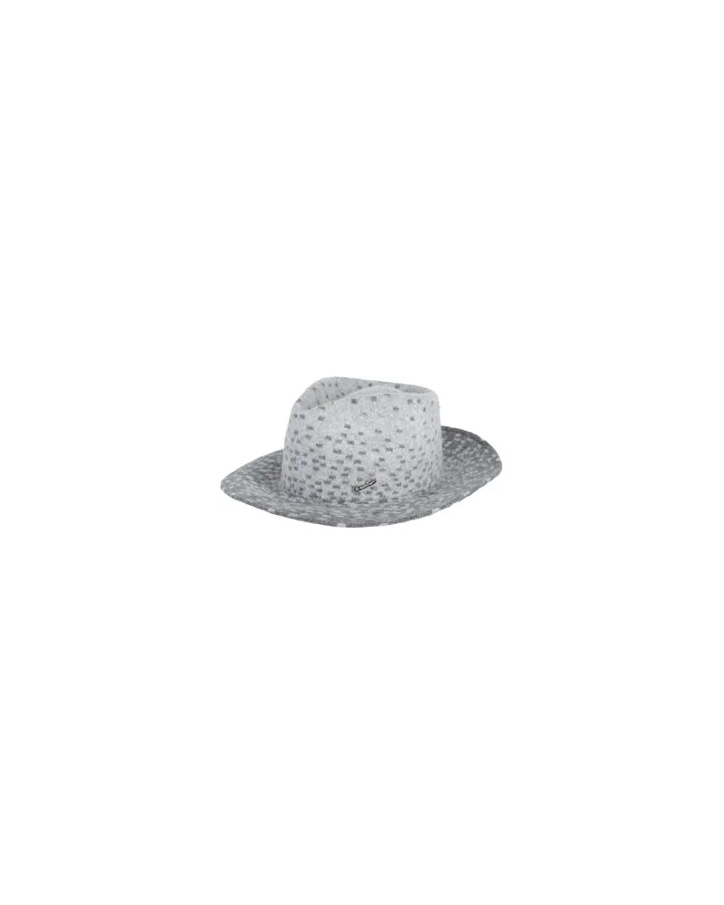 Borsalino ACCESSOIRES - Mützen & Hüteauf YOOX.COM Hellgrau