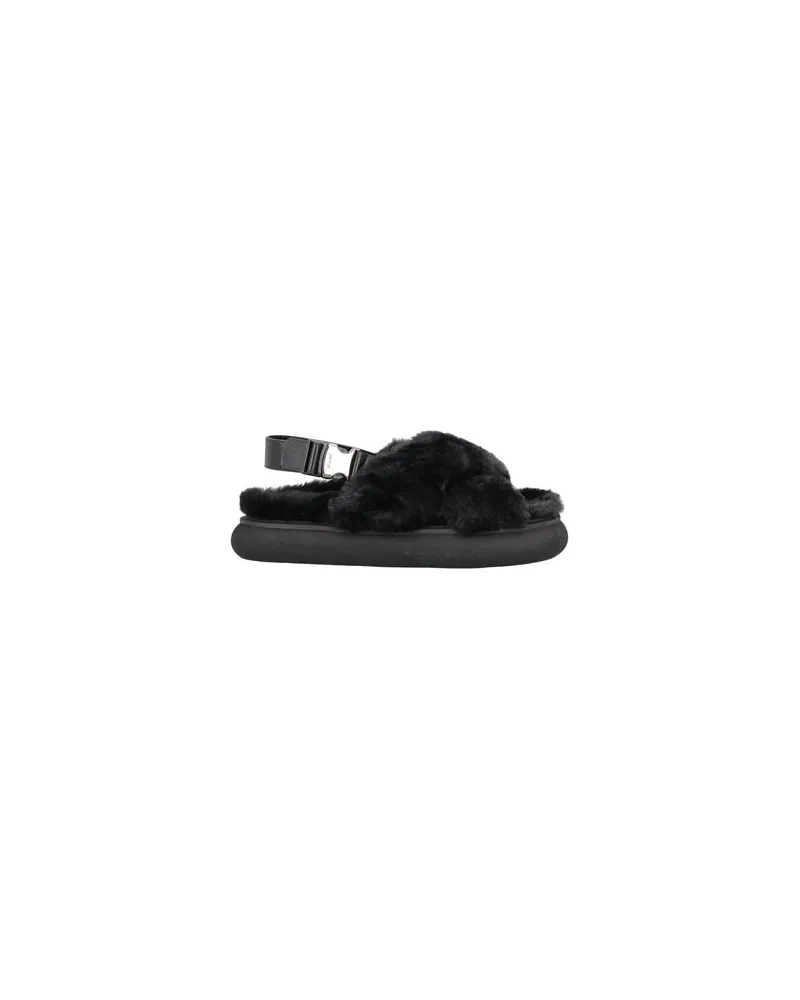 Moncler SCHUHE - Sandalenauf YOOX.COM Schwarz