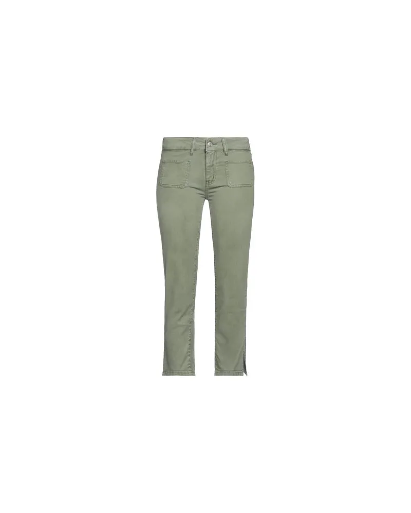 Zadig & Voltaire HOSEN & RÖCKE - Jeanshosenauf YOOX.COM Militärgrün