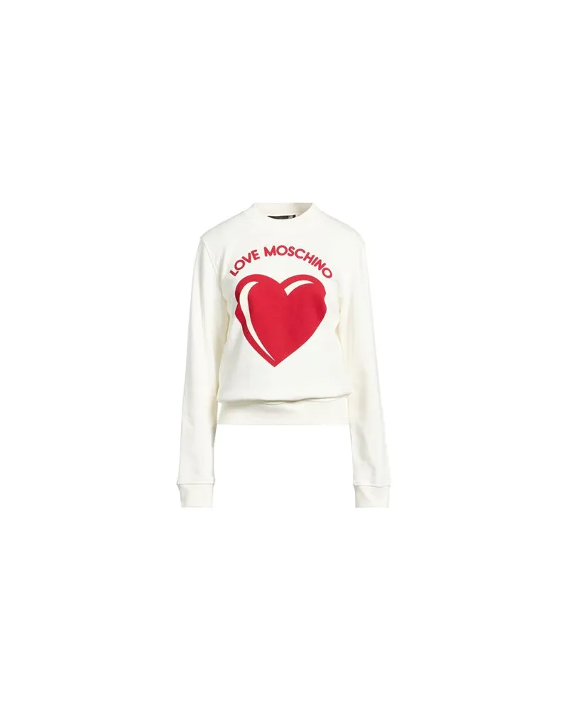 Moschino TOPS - Sweatshirtsauf YOOX.COM Weiß