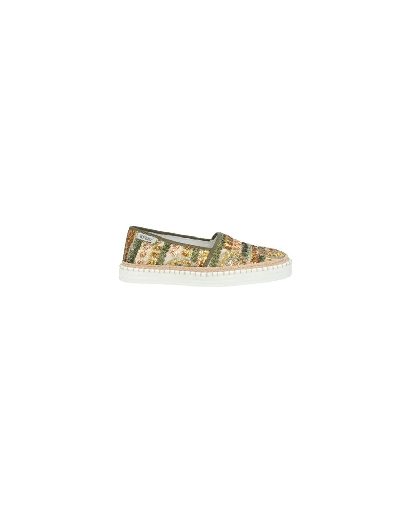 Hogan Rebel SCHUHE - Espadrillesauf YOOX.COM Militärgrün