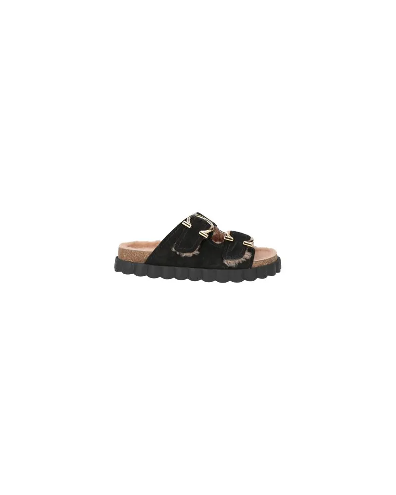 Ferragamo SCHUHE - Sandalenauf YOOX.COM Schwarz