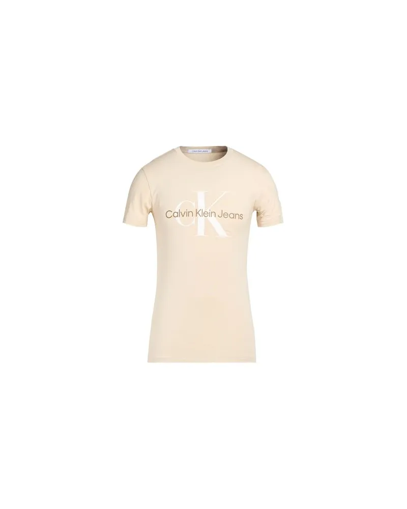 Calvin Klein TOPS - T-shirtsauf YOOX.COM Beige