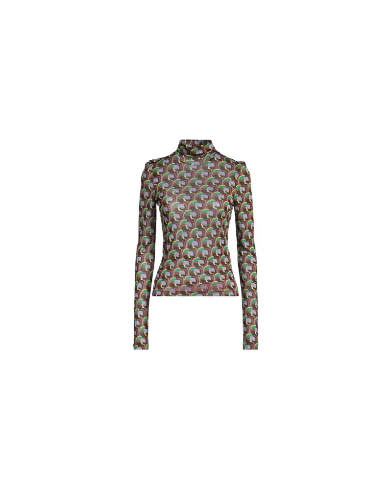 Maliparmi TOPS - T-shirtsauf YOOX.COM Dunkelbraun