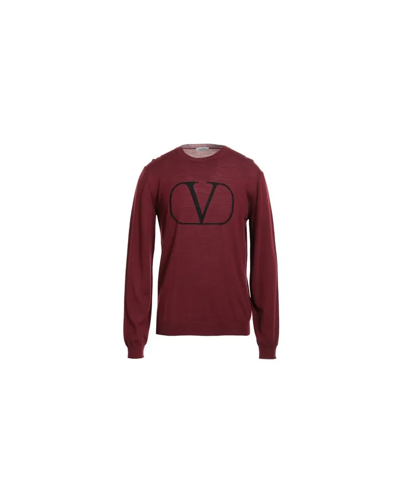 Valentino Garavani STRICKWAREN - Pulloverauf YOOX.COM Pflaume