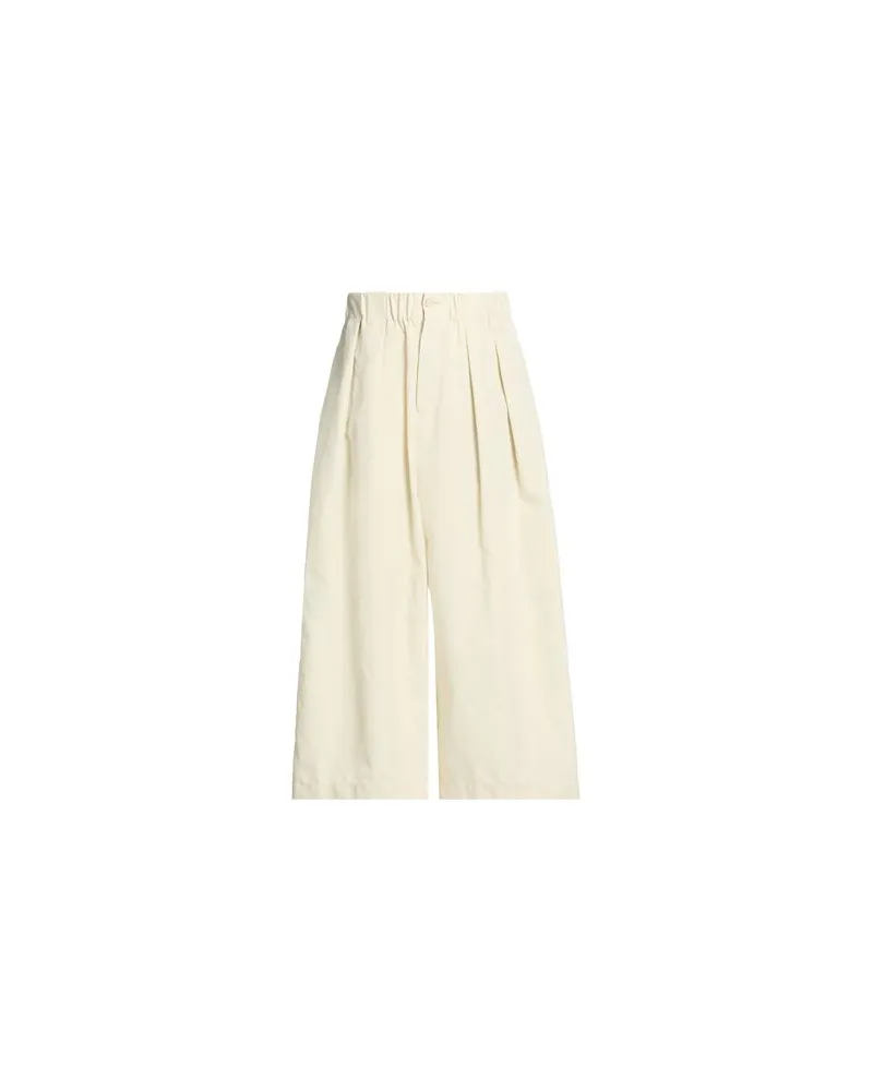 Uma Wang HOSEN & RÖCKE - Hosenauf YOOX.COM Cremeweiß