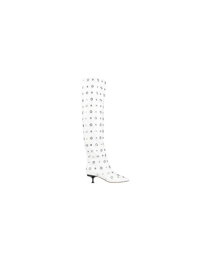 Sergio Rossi SCHUHE - Stiefelauf YOOX.COM Weiß