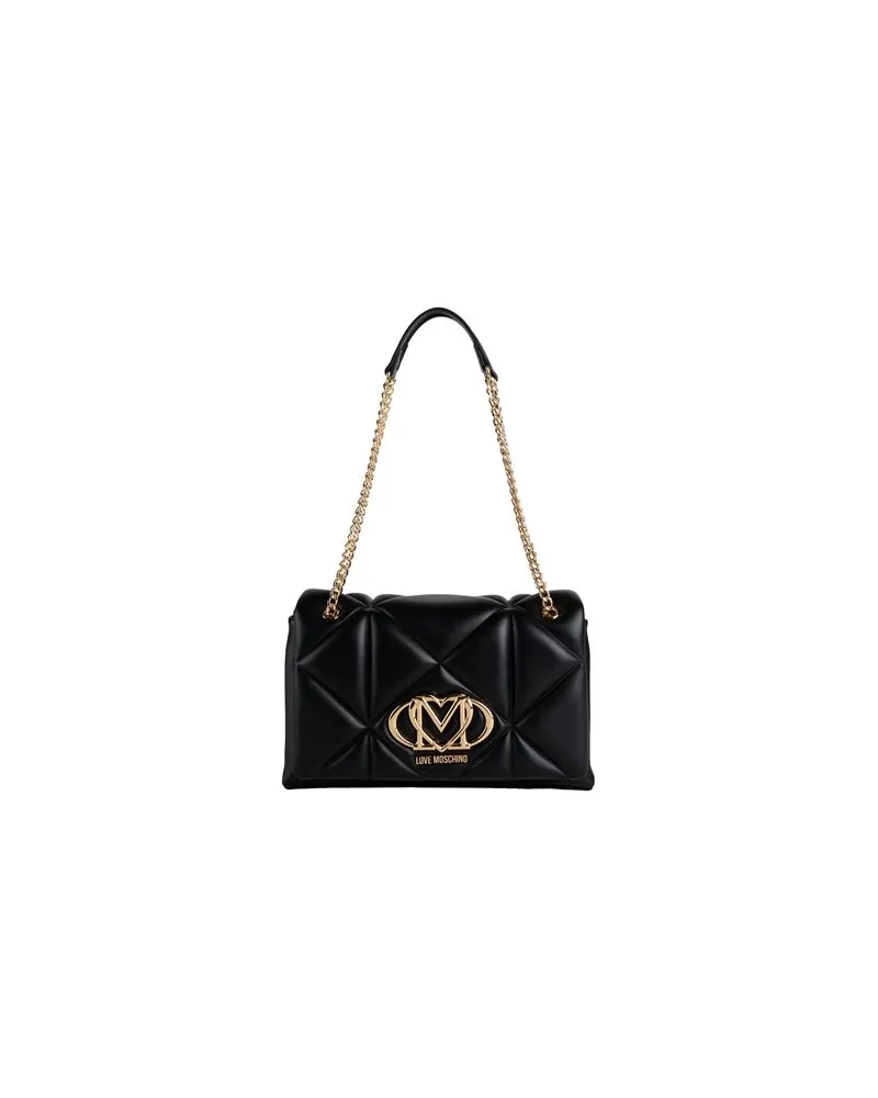 Moschino TASCHEN - Schultertaschenauf YOOX.COM Schwarz