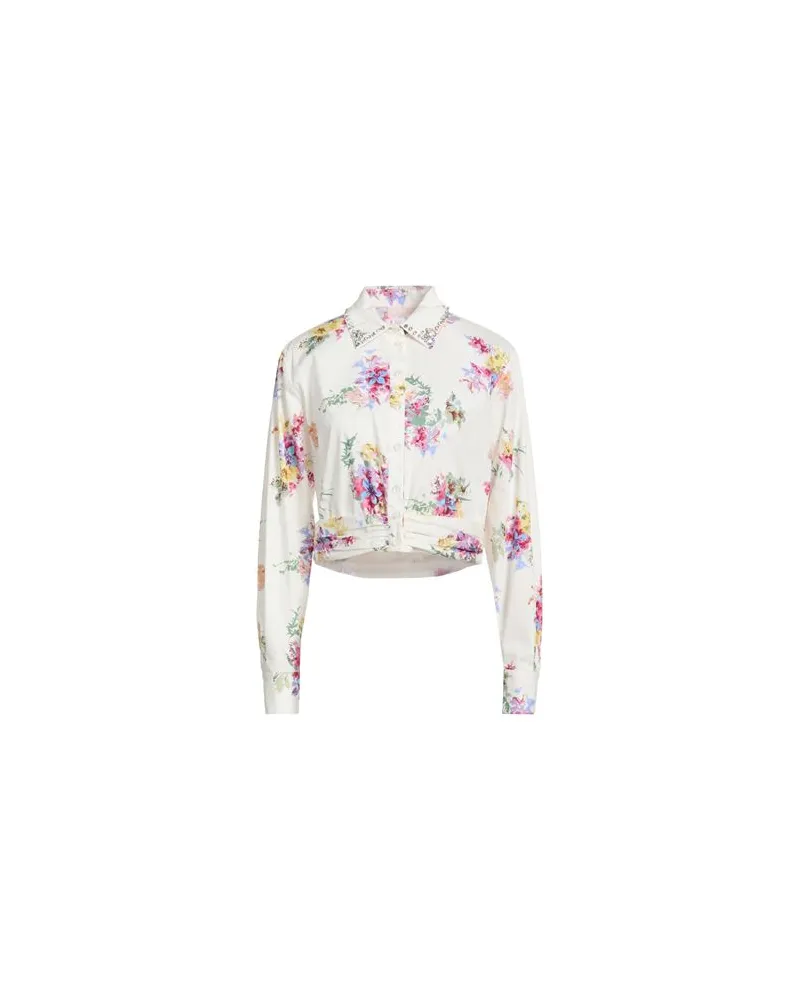 Liu Jo TOPS - Hemdenauf YOOX.COM Cremeweiß