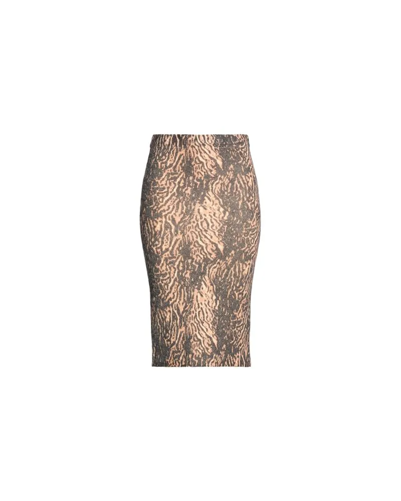 Anna Molinari HOSEN & RÖCKE - Midi-Röckeauf YOOX.COM Sand