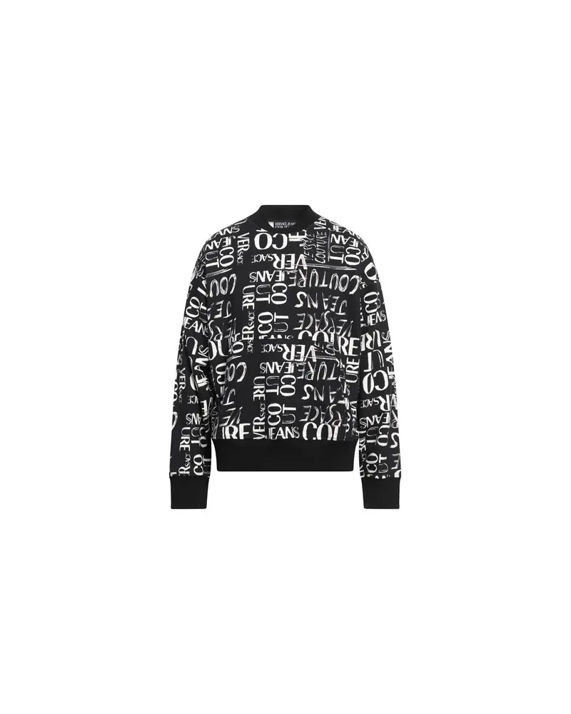 Versace Jeans TOPS - Sweatshirtsauf YOOX.COM Schwarz