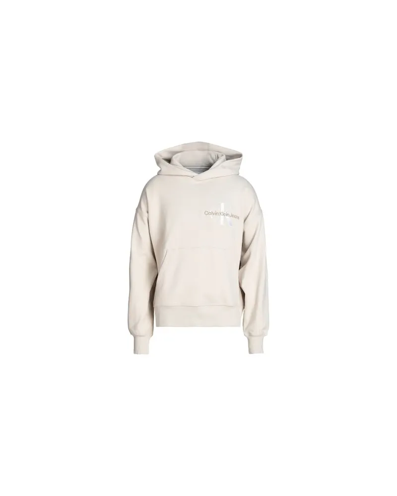 Calvin Klein TOPS - Sweatshirtsauf YOOX.COM Beige