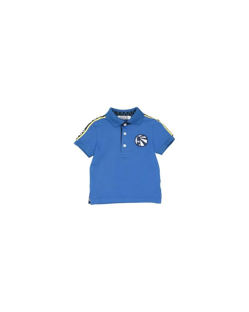Cesare Paciotti TOPS - Poloshirtsauf YOOX.COM Blau