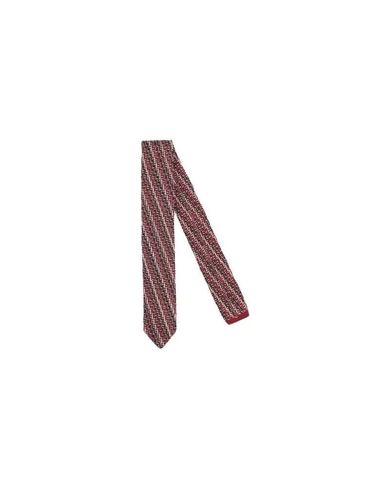 Missoni ACCESSOIRES - Krawatten & Fliegenauf YOOX.COM Ziegelrot