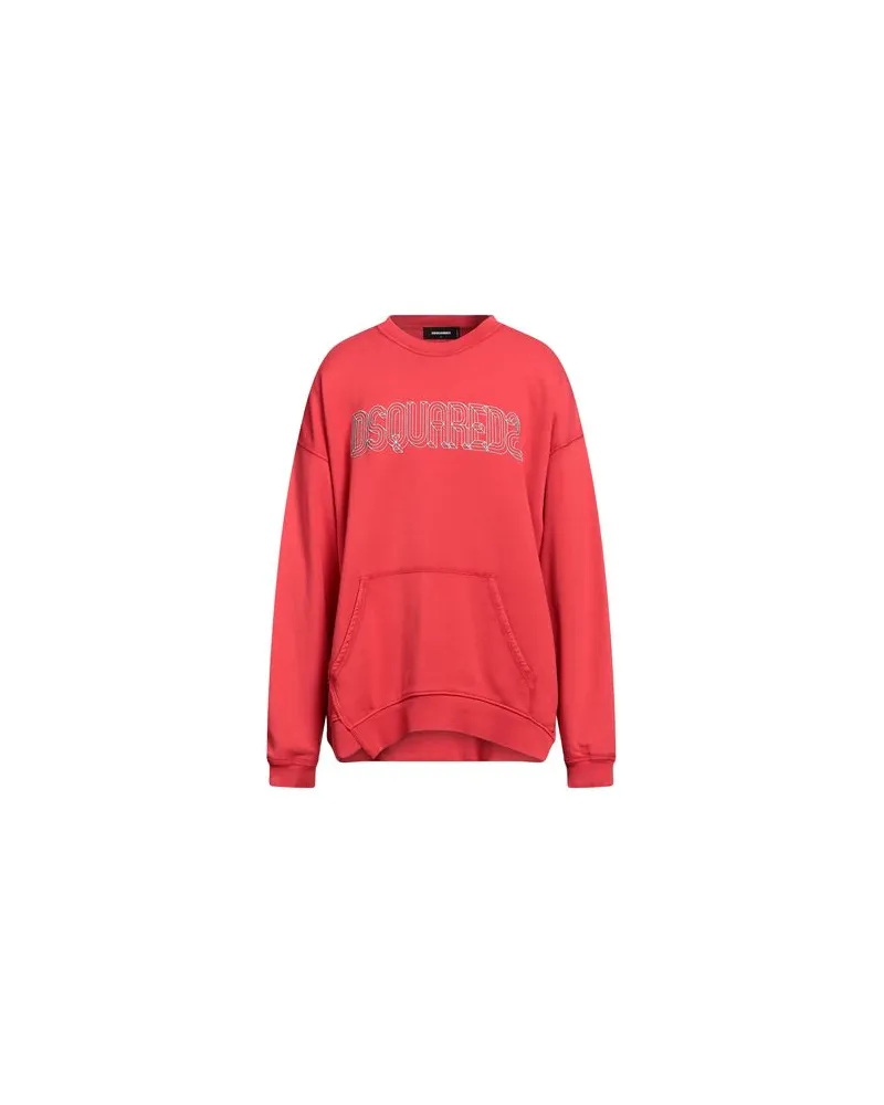 Dsquared2 TOPS - Sweatshirtsauf YOOX.COM Rot